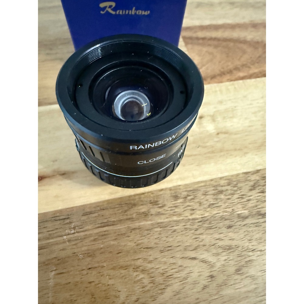 Rainbow 8mm f/1.3 CCTV Lens 1/3" CS Mount‎ Made in Japan w/ Box